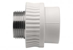 Муфта комб. нар 32х1'' EVER® plast БЕЛЫЙ (Россия)