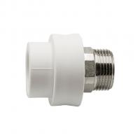 Муфта комб. нар 32х1'' под ключ EVER® plastБЕЛЫЙ (Россия)