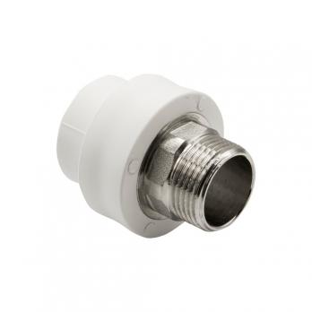 Муфта комб. нар 32х1'' под ключ EVER® plastБЕЛЫЙ (Россия)