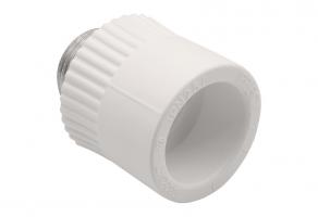 Муфта комб. нар 32х3/4'' EVER® plast БЕЛЫЙ (Россия)