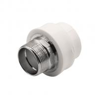 Муфта комб. нар 40х1 1/4'' под ключ EVER® plast БЕЛЫЙ (Россия)