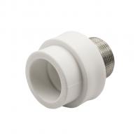 Муфта комб. нар 40х1 1/4'' под ключ EVER® plast БЕЛЫЙ (Россия)