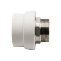 Муфта комб. нар 63х2'' под ключ EVER® plast БЕЛЫЙ (Россия)