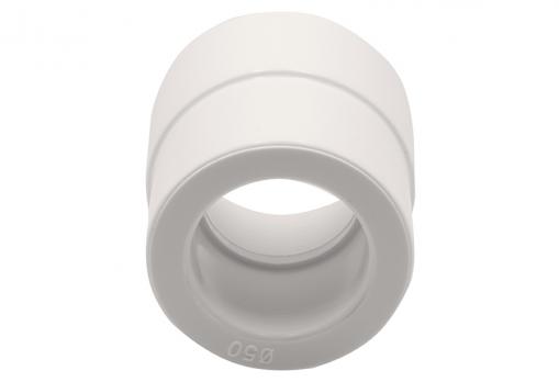 Муфта переходная 50/40 нар/вн EVER® plast БЕЛЫЙ (Россия)