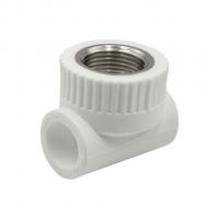 Тройник комб. вн 20х3/4''х20 EVER® plast  БЕЛЫЙ (Россия)