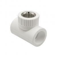 Тройник комб. вн 25х1/2''х25 EVER® plast  БЕЛЫЙ (Россия)