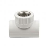 Тройник комб. вн 25х1/2''х25 EVER® plast  БЕЛЫЙ (Россия)