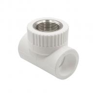 Тройник комб. вн 25х3/4''х25 EVER® plast БЕЛЫЙ (Россия)