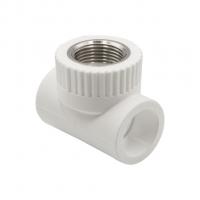 Тройник комб. вн 25х3/4''х25 EVER® plast БЕЛЫЙ (Россия)