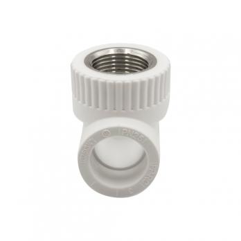 Тройник комб. вн 25х3/4''х25 EVER® plast БЕЛЫЙ (Россия)