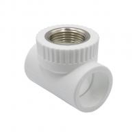 Тройник комб. вн 32х1''х32 EVER® plast  БЕЛЫЙ (Россия)