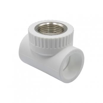 Тройник комб. вн 32х1''х32 EVER® plast  БЕЛЫЙ (Россия)