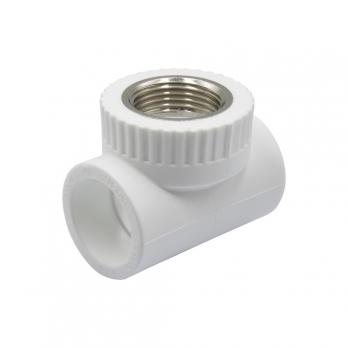 Тройник комб. вн 32х1''х32 EVER® plast  БЕЛЫЙ (Россия)