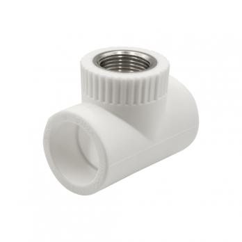 Тройник комб. вн 32х3/4''х32 EVER® plast БЕЛЫЙ (Россия)