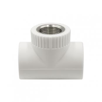 Тройник комб. вн 32х3/4''х32 EVER® plast БЕЛЫЙ (Россия)