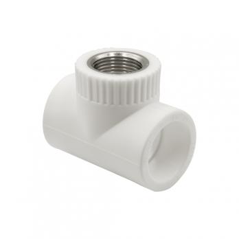 Тройник комб. вн 32х3/4''х32 EVER® plast БЕЛЫЙ (Россия)