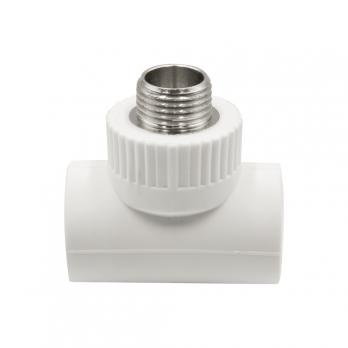 Тройник комб. нар 25х1/2''х25 EVER® plast БЕЛЫЙ (Россия)