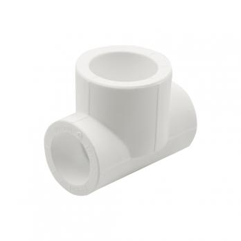 Тройник переходной 20х25х20 EVER® plast БЕЛЫЙ (Россия)