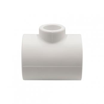 Тройник переходной 40х20х40 EVER® plast БЕЛЫЙ (Россия)