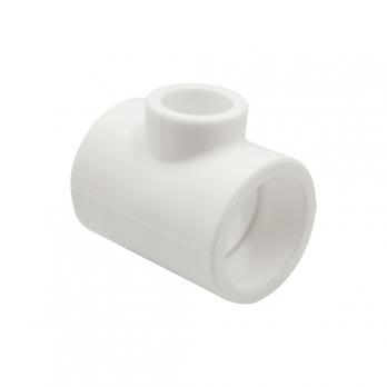 Тройник переходной 40х25х40 EVER® plast БЕЛЫЙ (Россия)