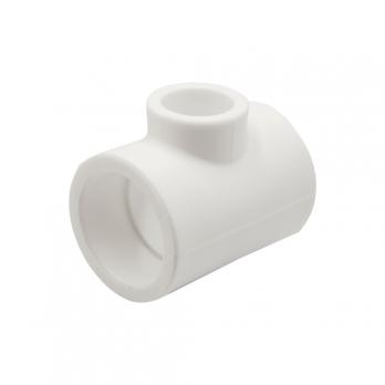 Тройник переходной 40х25х40 EVER® plast БЕЛЫЙ (Россия)