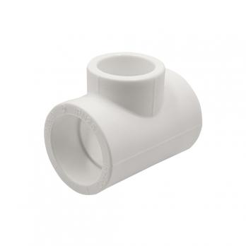 Тройник переходной 40х32х40 EVER® plast БЕЛЫЙ (Россия)
