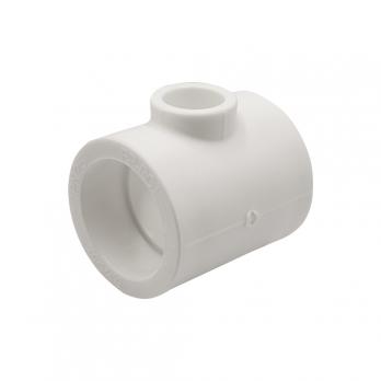 Тройник переходной 50х25х50 EVER® plast БЕЛЫЙ (Россия)