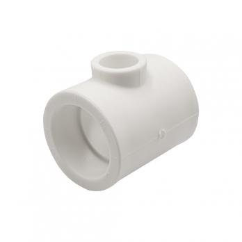 Тройник переходной 50х25х50 EVER® plast БЕЛЫЙ (Россия)