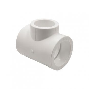 Тройник переходной 50х40х50 EVER® plast БЕЛЫЙ (Россия)