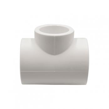 Тройник переходной 50х40х50 EVER® plast БЕЛЫЙ (Россия)