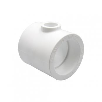 Тройник переходной 63х25х63 EVER® plast БЕЛЫЙ (Россия)