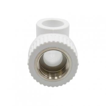 Уголок комб. вн 20х3/4'' EVER® plast БЕЛЫЙ (Россия)