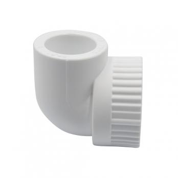 Уголок комб. вн 25х3/4'' EVER® plast БЕЛЫЙ (Россия)