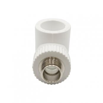 Уголок комб. нар 25х1/2'' EVER® plast БЕЛЫЙ (Россия)