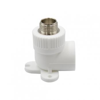 Уголок комб. нар 25х1/2'' с креплением EVER® plast БЕЛЫЙ (Россия)