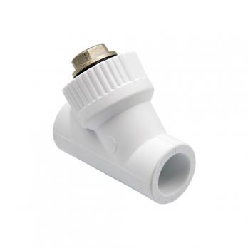 Фильтр косой 20 EVER® plast БЕЛЫЙ (Россия)