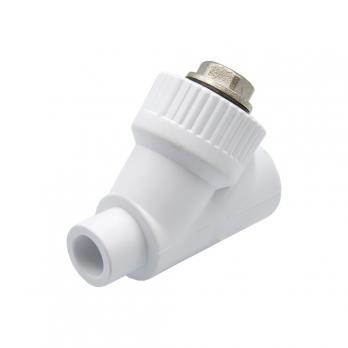 Фильтр косой 20 вн/нар EVER® plast БЕЛЫЙ (Россия)