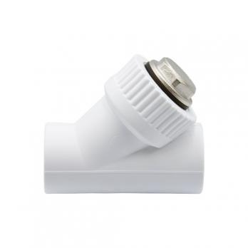 Фильтр косой 25 EVER® plast БЕЛЫЙ (Россия)