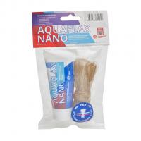 Комплект Уплотнительная паста 30г AQUAFLAX nano + лен 15 г