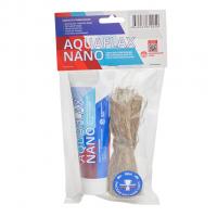 Комплект Уплотнительная паста 80г AQUAFLAX nano + лен 20 г.