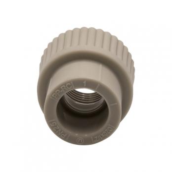 Муфта комб. вн 20х1/2'' EVER® plast  СЕРЫЙ (Россия)