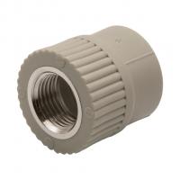 Муфта комб. вн 25х1/2'' EVER® plast  СЕРЫЙ (Россия)