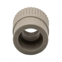 Муфта комб. вн 25х1/2'' EVER® plast  СЕРЫЙ (Россия)