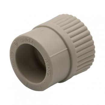 Муфта комб. вн 25х1/2'' EVER® plast  СЕРЫЙ (Россия)