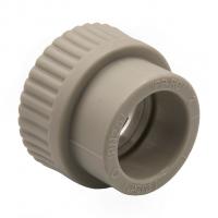 Муфта комб. вн 32х1'' EVER® plast  СЕРЫЙ (Россия)
