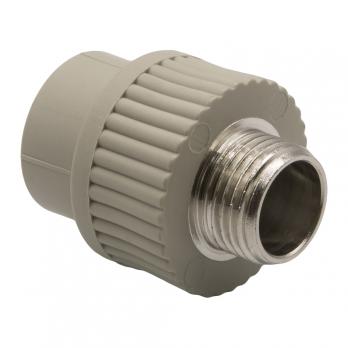 Муфта комб. нар 20х1/2'' EVER® plast   СЕРЫЙ (Россия)