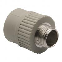 Муфта комб. нар 25х1/2'' EVER® plast   СЕРЫЙ (Россия)