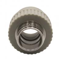 Муфта комб. нар 32х1'' EVER® plast  СЕРЫЙ (Россия)