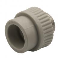 Муфта комб. нар 32х1'' EVER® plast  СЕРЫЙ (Россия)