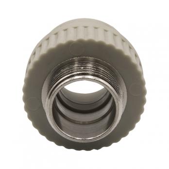 Муфта комб. нар 32х1'' EVER® plast  СЕРЫЙ (Россия)